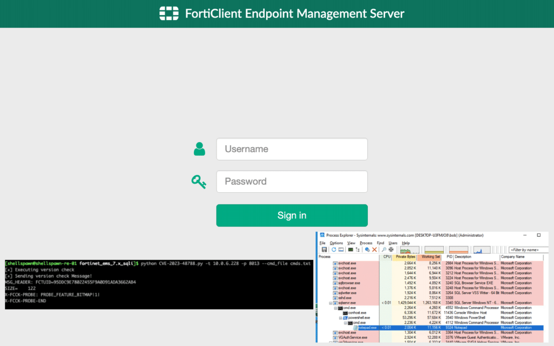 CVE-2023-48788: Revisiting Fortinet FortiClient EMS to Exploit 7.2.X